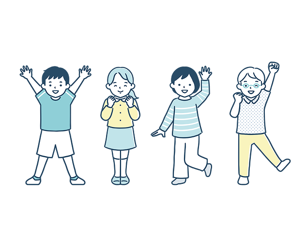 学生のイラスト